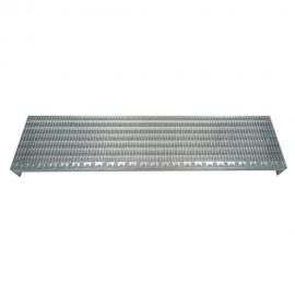 Standard stair tread - 1000x240mm - 40/2 - Mesh 33x11