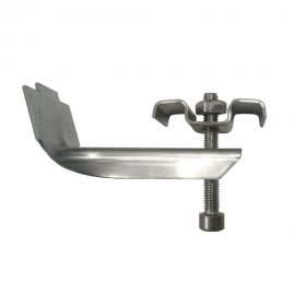 Standard grating clamp - Stainless steel - for mesh size 38x38mm