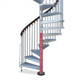 Central pole for Civik Zink spiral staircase