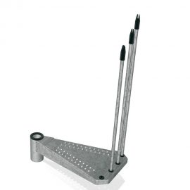 Additional stair tread for Civik Zink spiral staircase